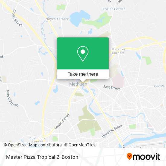 Mapa de Master Pizza Tropical 2