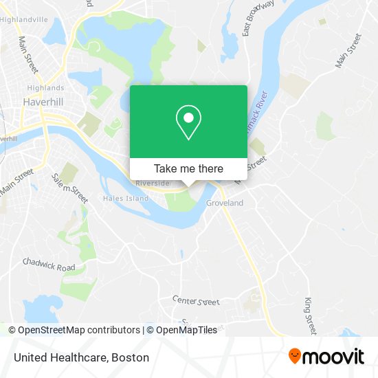 Mapa de United Healthcare