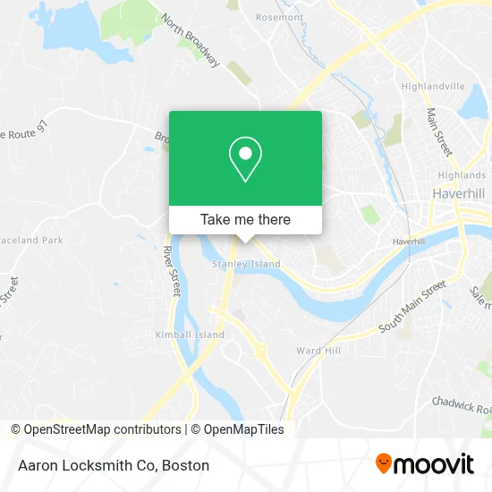 Aaron Locksmith Co map