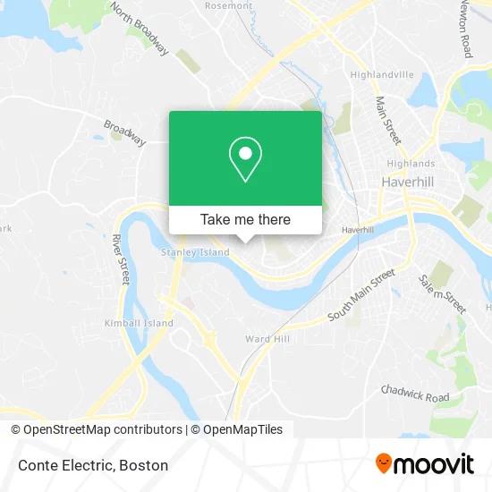 Conte Electric map