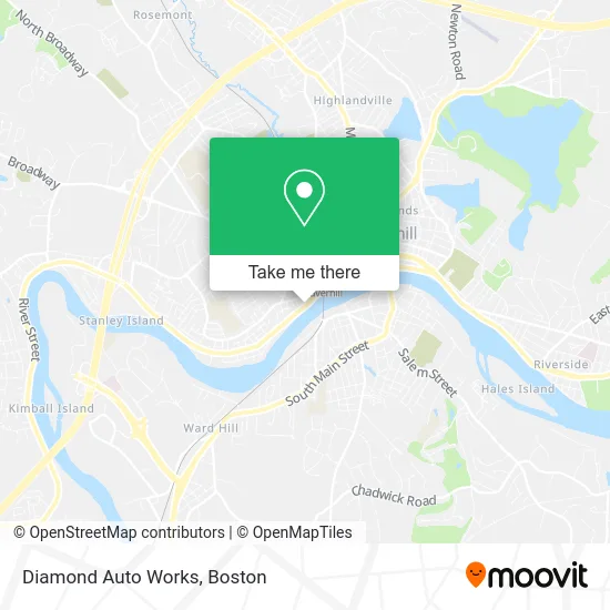 Diamond Auto Works map