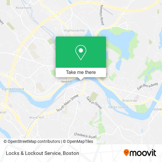 Locks & Lockout Service map