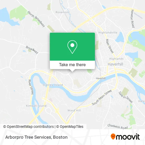 Mapa de Arborpro Tree Services