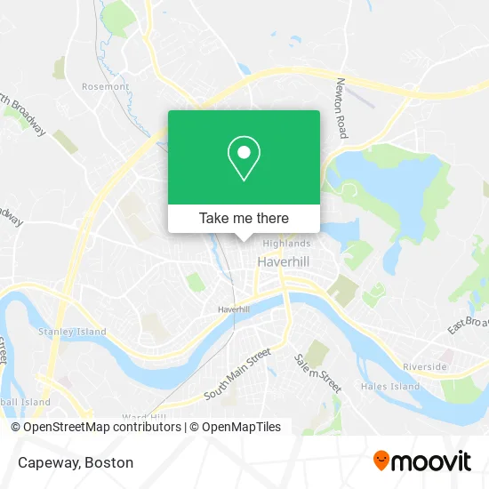 Mapa de Capeway