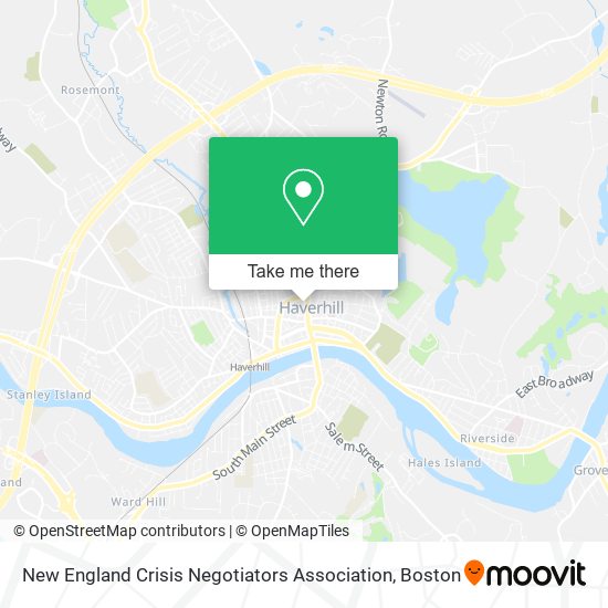 New England Crisis Negotiators Association map