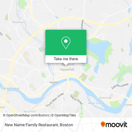 New Name Family Restaurant map