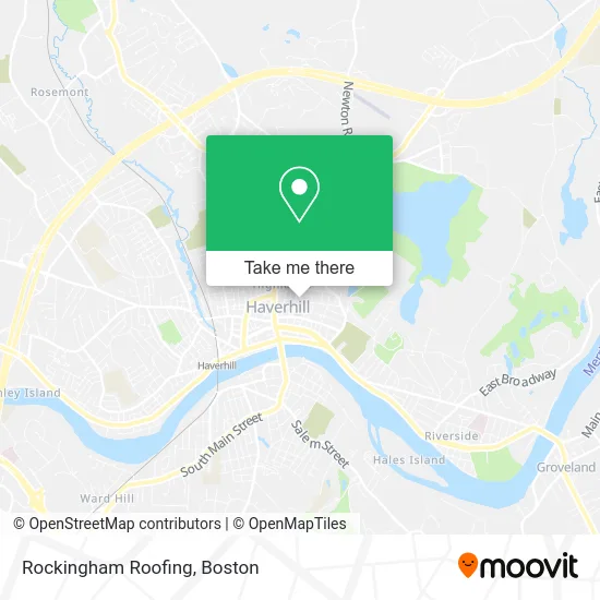 Rockingham Roofing map