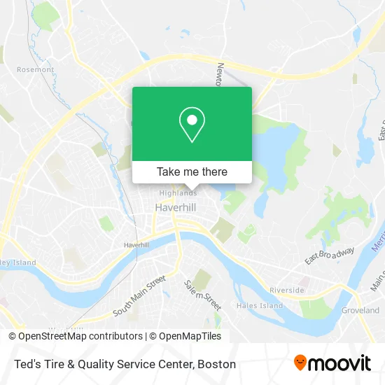 Mapa de Ted's Tire & Quality Service Center