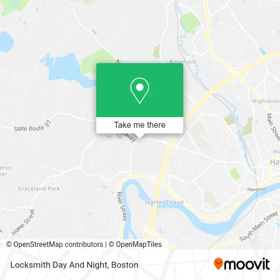 Locksmith Day And Night map