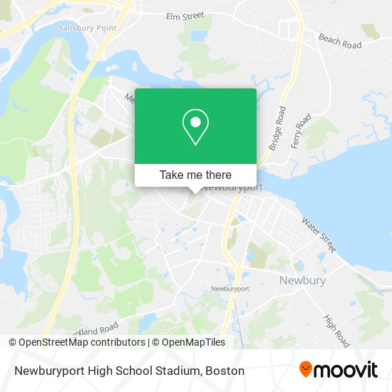 Mapa de Newburyport High School Stadium