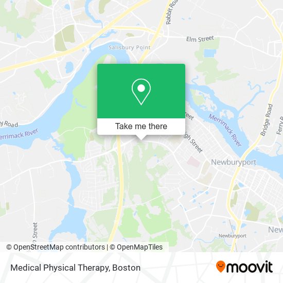 Medical Physical Therapy map