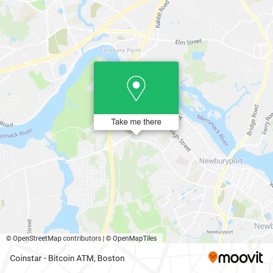 Mapa de Coinstar - Bitcoin ATM