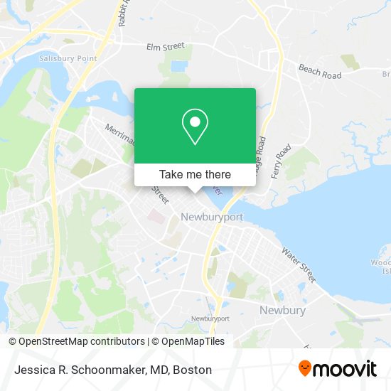 Mapa de Jessica R. Schoonmaker, MD