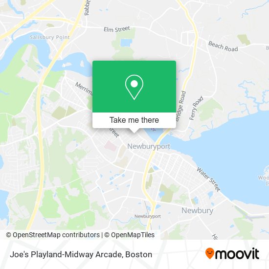Joe's Playland-Midway Arcade map