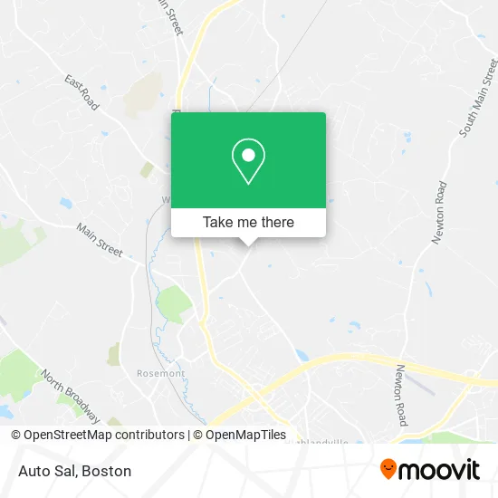 Auto Sal map