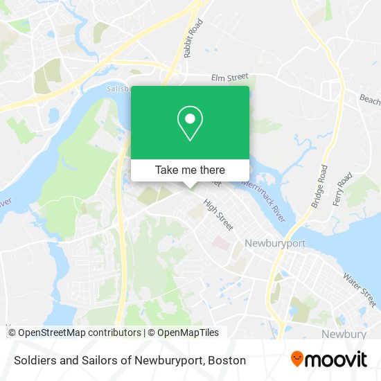 Mapa de Soldiers and Sailors of Newburyport