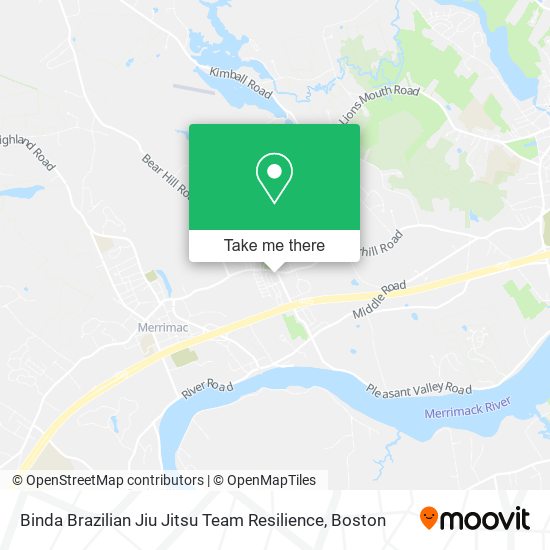 Binda Brazilian Jiu Jitsu Team Resilience map