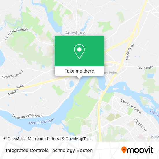 Mapa de Integrated Controls Technology