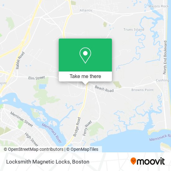 Locksmith Magnetic Locks map