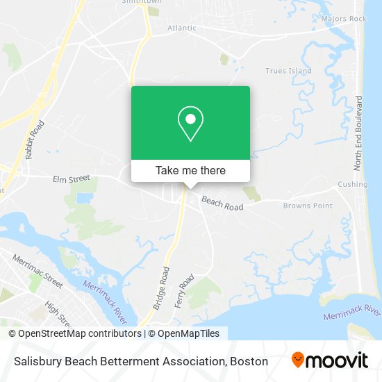 Salisbury Beach Betterment Association map