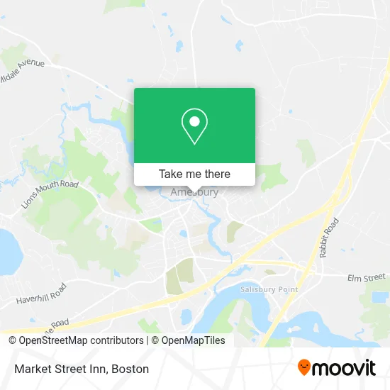 Market Street Inn map