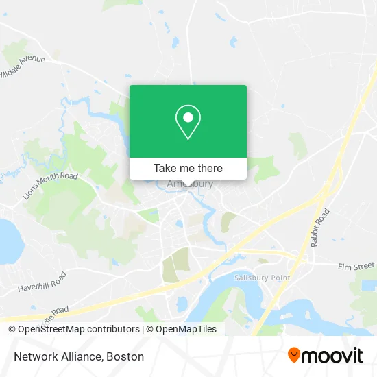 Mapa de Network Alliance