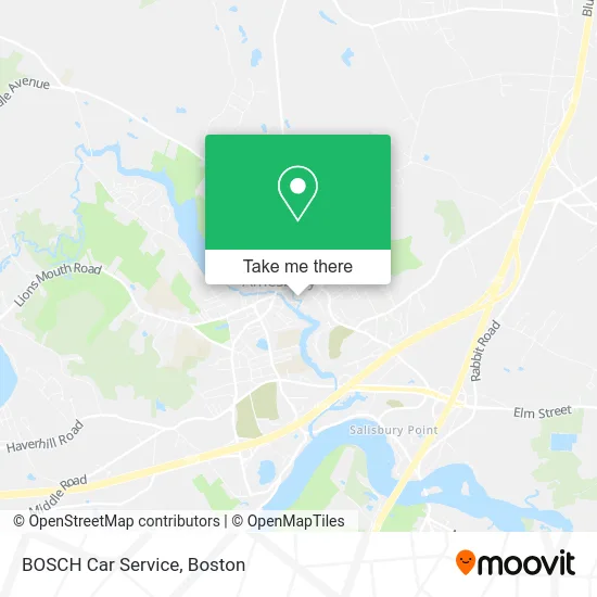 BOSCH Car Service map