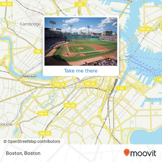 Mapa de Boston