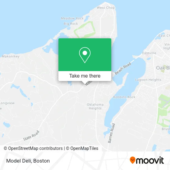 Model Deli map