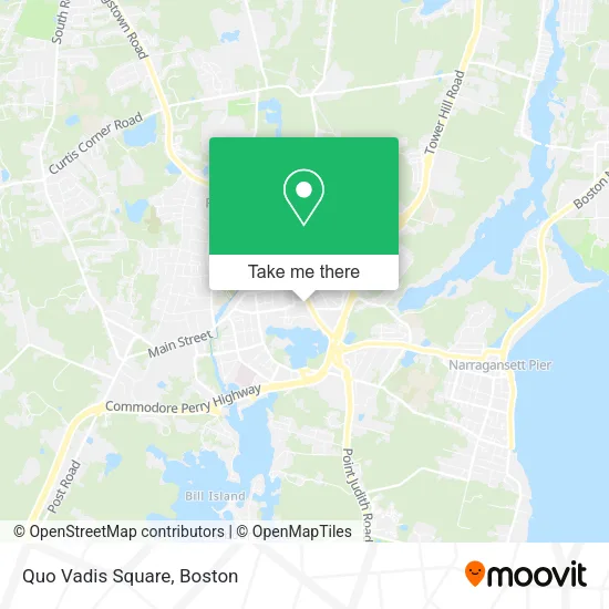 Mapa de Quo Vadis Square