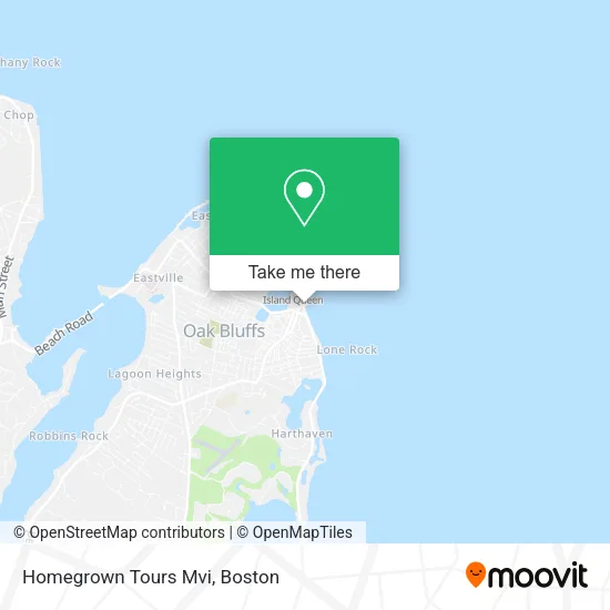 Homegrown Tours Mvi map