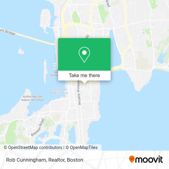 Rob Cunningham, Realtor map