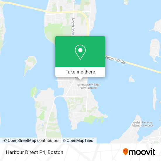 Harbour Direct Pri map