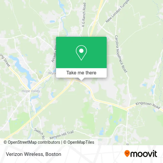 Verizon Wireless map