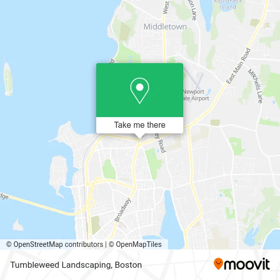 Tumbleweed Landscaping map