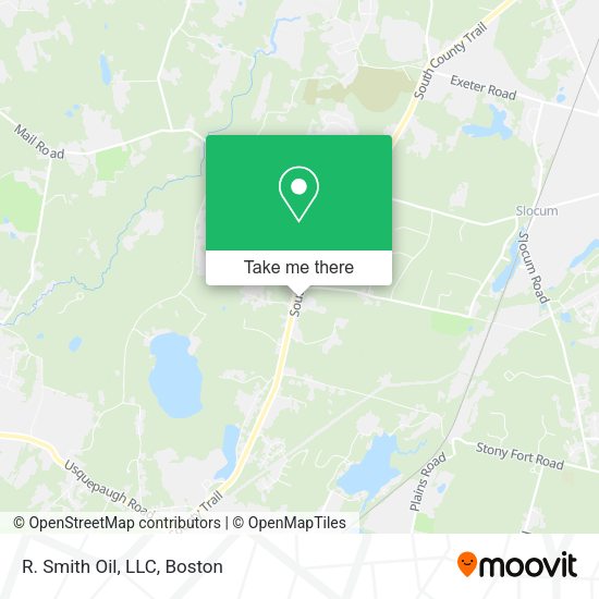 R. Smith Oil, LLC map