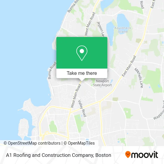A1 Roofing and Construction Company map