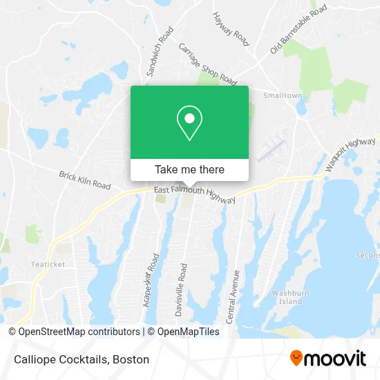 Calliope Cocktails map