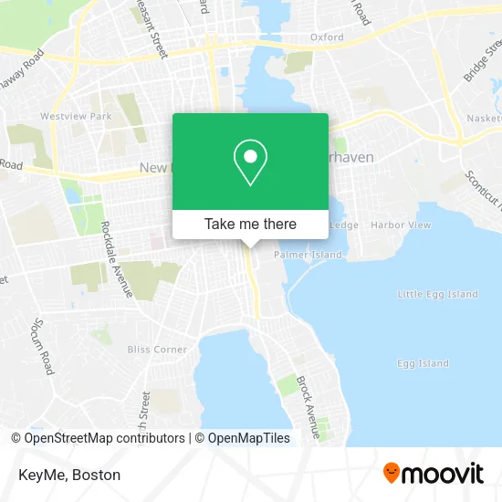 KeyMe map