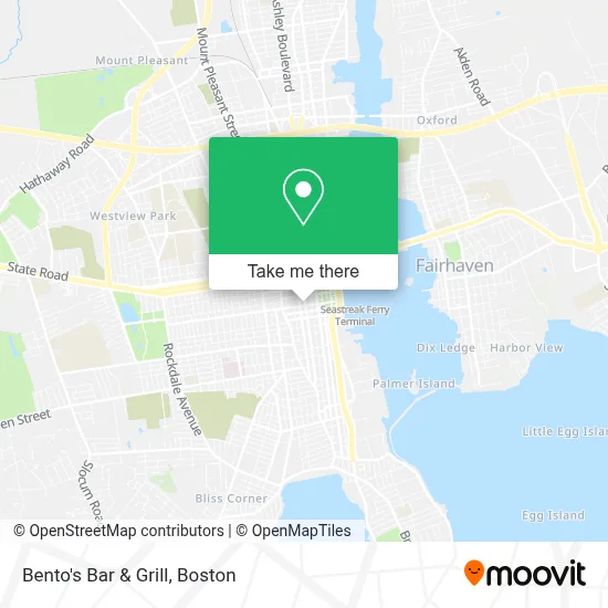Bento's Bar & Grill map