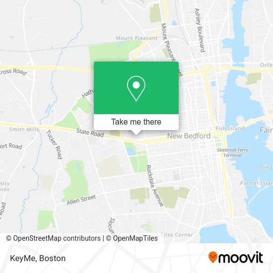 KeyMe map