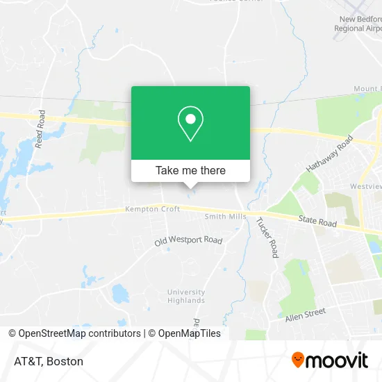 AT&T map