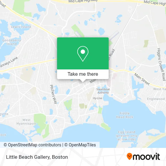 Little Beach Gallery map
