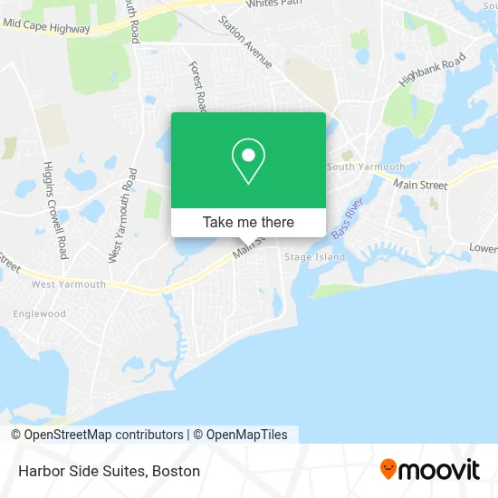 Harbor Side Suites map