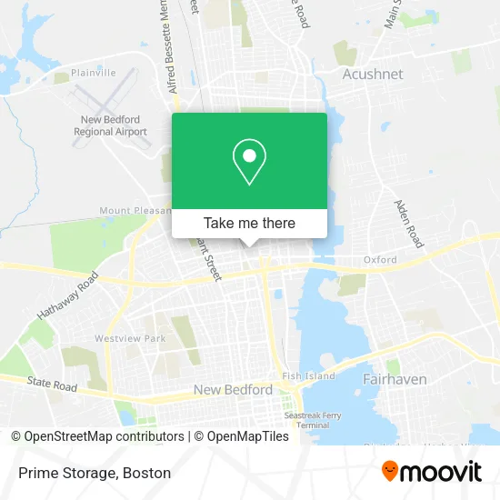 Mapa de Prime Storage