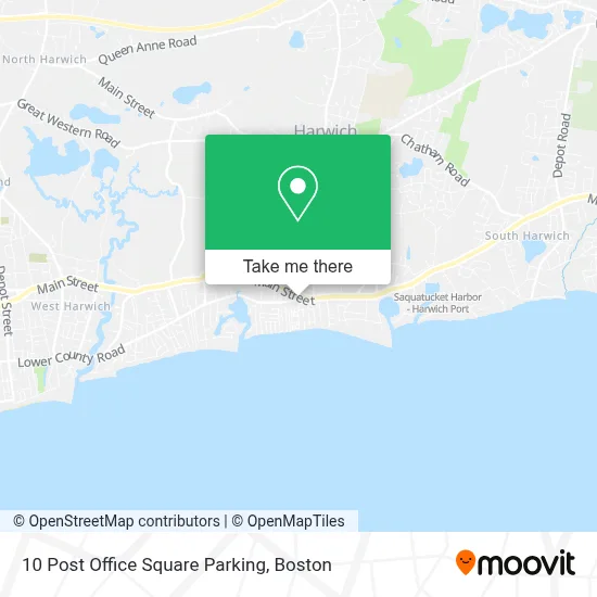 10 Post Office Square Parking map