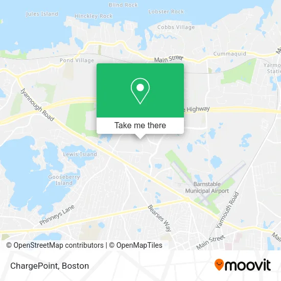 ChargePoint map