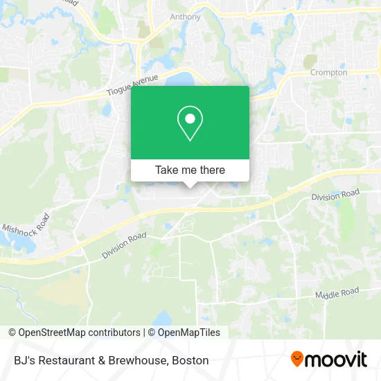 BJ's Restaurant & Brewhouse map
