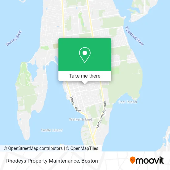 Mapa de Rhodeys Property Maintenance