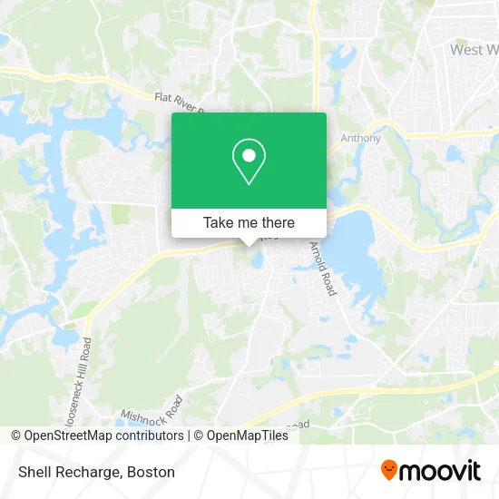 Shell Recharge map
